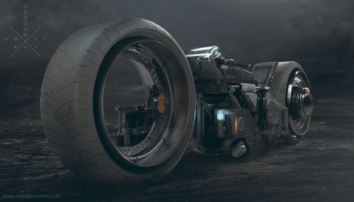 Sci-Fi Digital Illustrations by Patrick A Razo