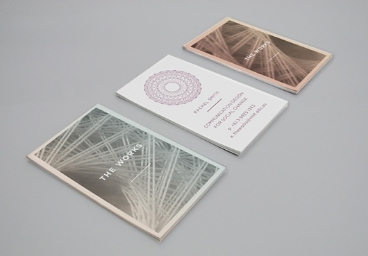 THE WORKS IDENTITY - Vanessa Vanselow #business #branding #stationary #card #photography #identity #logo #letterhead