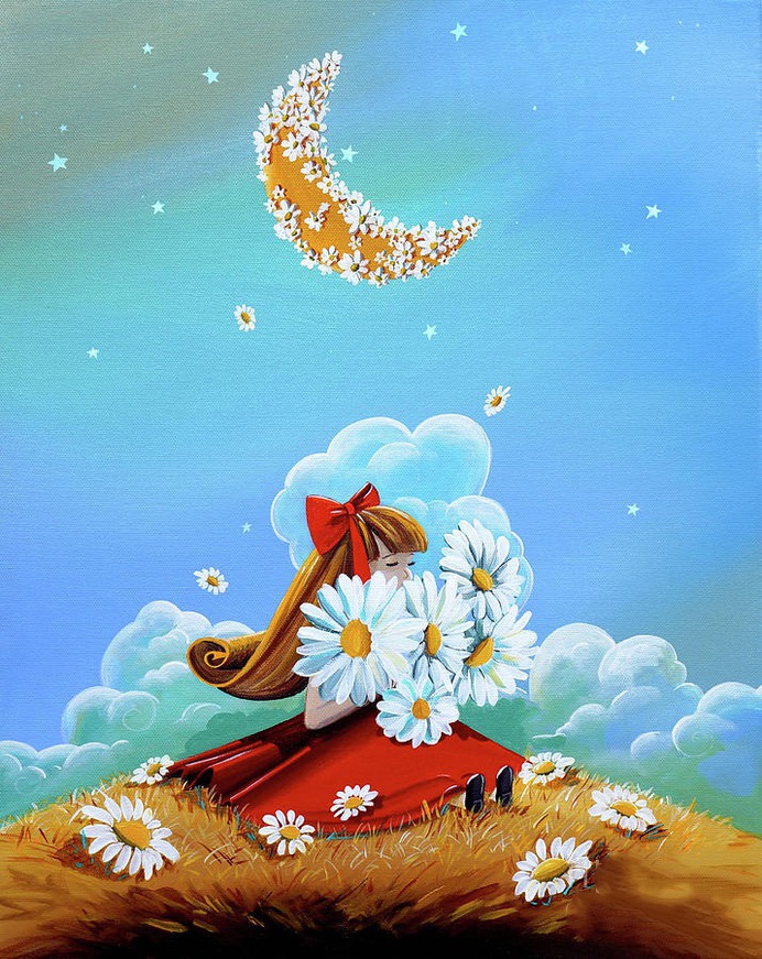 daisy painting & daisy paint by number #painting