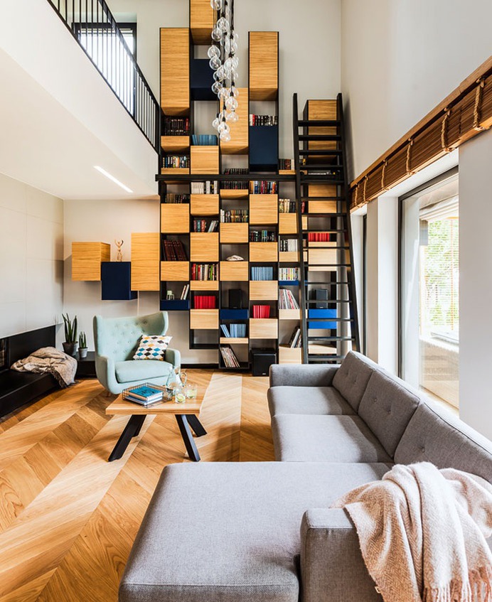 Family House in Poland Connects with the Outdoors - InteriorZine