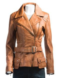 Here is amazing #leatheroutfit for women, made with #realleather, defining a #uniquestyle of the coat with attractive #tanbrown color, and belt attachment at the waist. Buy now at an exclusive price for the winter. http://bit.ly/2kVRyGr #winterfashion #womenfashion #love #insta #trend #leatherjacket #womenjacket #coat #jacketcoat
