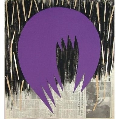 Artspace: Inspace Trade Program #print #contemporary #figurative #purple #art #collage
