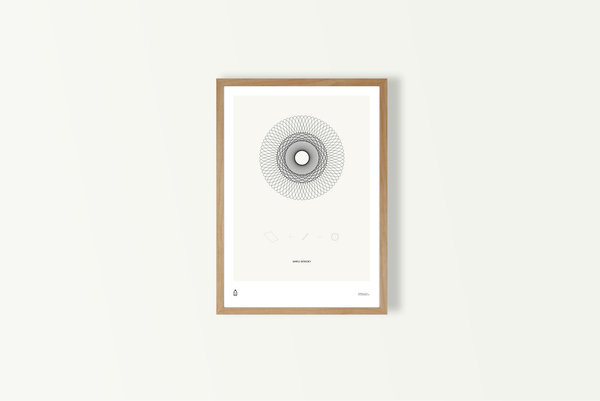 Simple Intricacy #print #poster