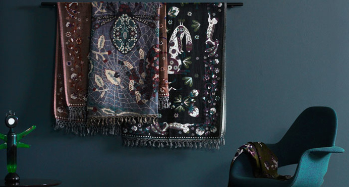 Magical Textile Patterns by Klaus Haapaniemi - InteriorZine