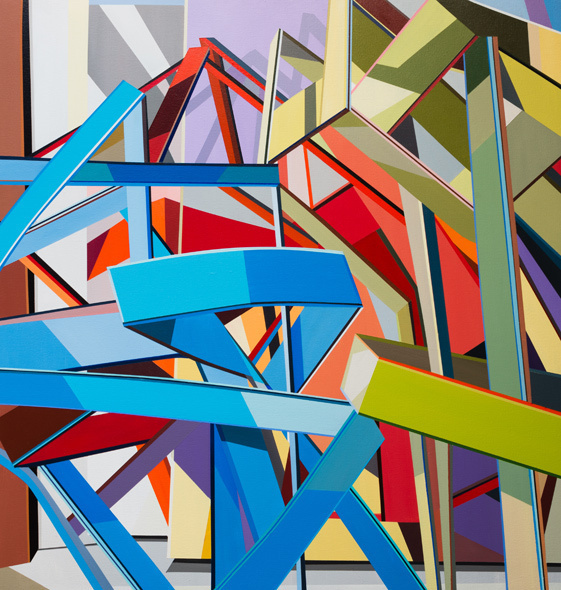 Tommy Fitzpatrick | PICDIT #geometry #color #paint #painting #art #artist