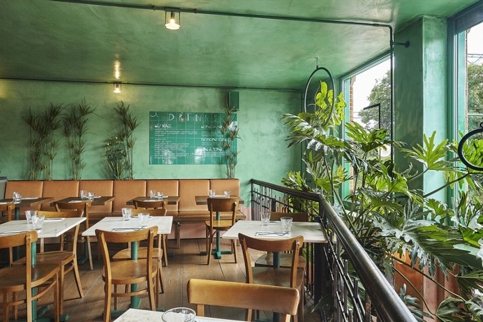 Bar Botanique Cafe Tropique by Studio Modijefsky