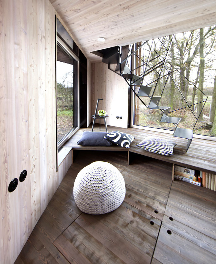 Modernistic Wooden House Zilvar - #decor, #interior, #homedecor, home decor, interior design