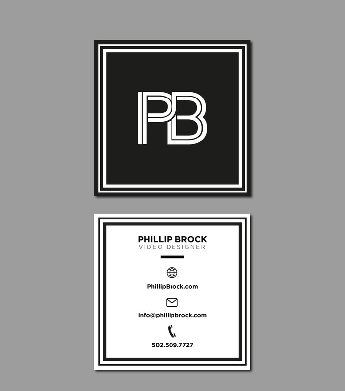 PB brand identity design by Orimat #business #card #cards #pb #designbyorimat