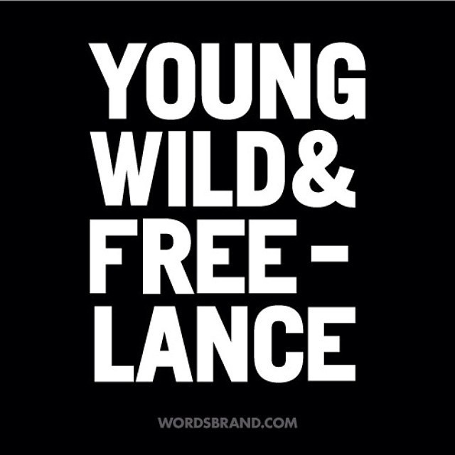 Livin' the dream :) by WORDS BRAND™ T-shirt coming… Follow WORDS BRAND™ for more word art and quotes #young #wild #free #freelance #