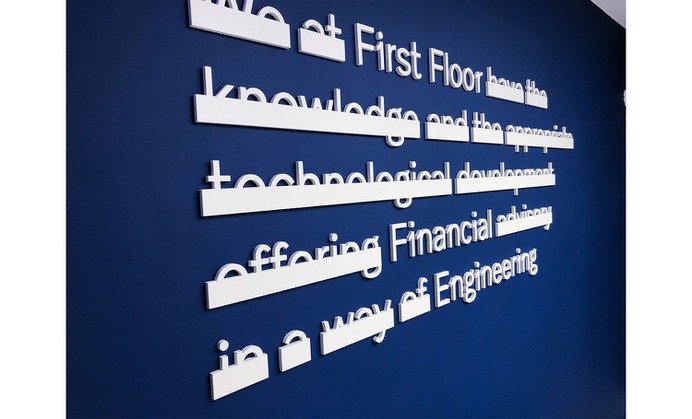 First Floor Branding - Mindsparkle Mag Luminous Design Group designed the branding for First Floor. #logo #packaging #identity #branding #design #color #photography #graphic #design #gallery #blog #project #mindsparkle #mag #beautiful #portfolio #designer