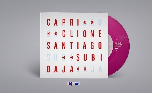 Santiago Capriglione Subibaja - ignacio fretes #packaging #music #cd case #cd design #bum design