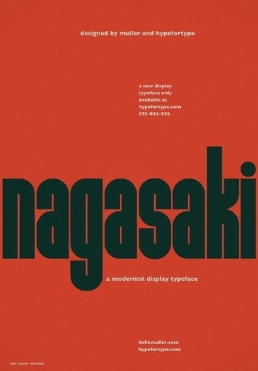 Nagasaki (after Crouwel) | Flickr - Photo Sharing! #muller #flickr #crouwel #hello #nagasaki