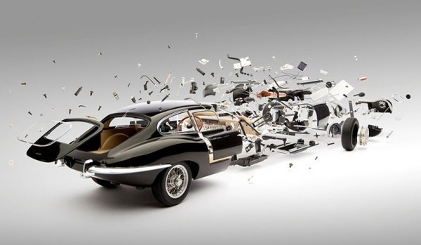Exploded Cars by Fabian Oefner13 #explosion #car #art