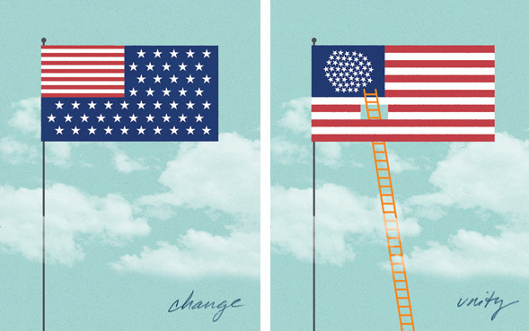 flags #illustration #color #texture #concept