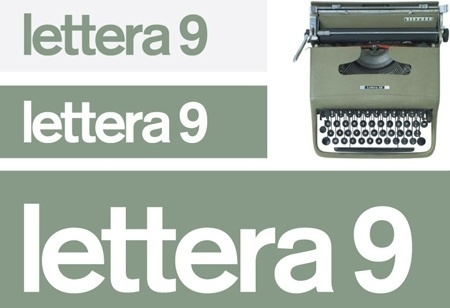 Dezeen » Blog Archive » Lettera 9 by Demian Conrad #logotype