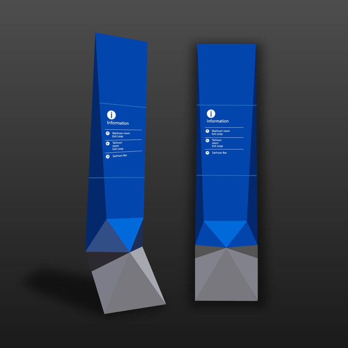 Signage | Sign Design | Wayfinding | Wayfinding signage | Signage design | Wayfinding Design | 不规则标识牌