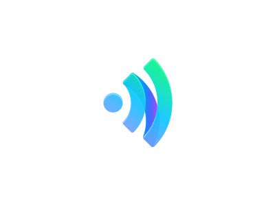 Netfy #logo #n #wifi #internet #alphabet