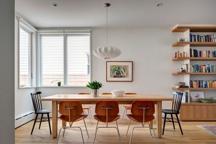 A Wood Frame Townhouse in Brooklyn Renovated by BFDO Architects 5
