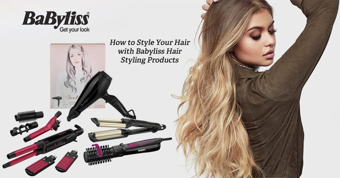 Illustration for article titled How to Style Your Hair with Babyliss Hair Styling Products?