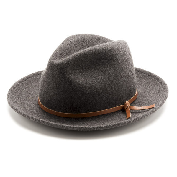 Yellow108 | Sustainable Headwear + Accessories - Luke Vintage Fedora - EJ Grey #hat