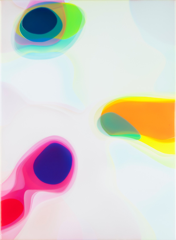 Peter Zimmermann – ovo, 2016, 150 x 110 cm, Epoxidharz auf Leinwand