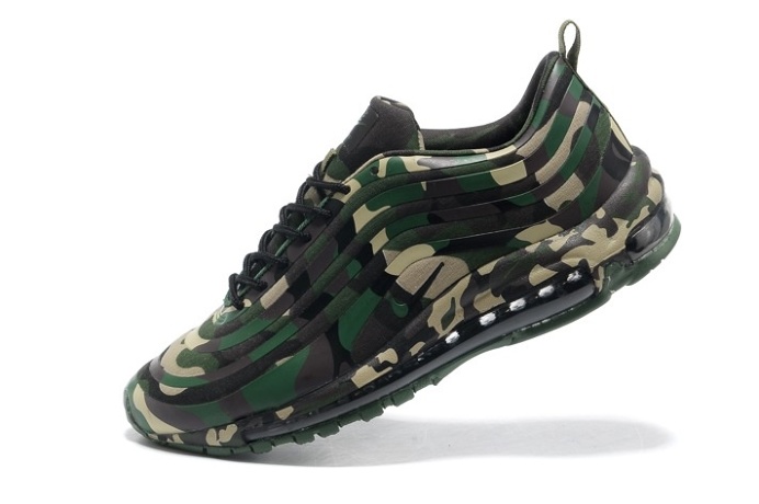 Mens Nike Air Shoes 97 Italian Camouflage Runing Dark