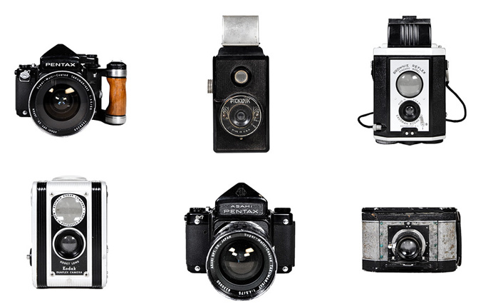 photos, camera, modern, vintage, collection