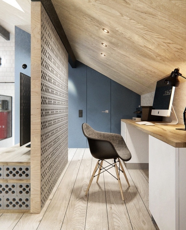 Decorating an apartment in Scandinavian style and Industrial