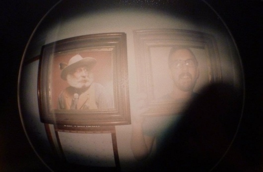 Fisheye01 - ART IS WAR - by Stephen Dorman #frame #fisheye #beard #war #dorman #is #mustache #stephen #photography #portrait #art #man