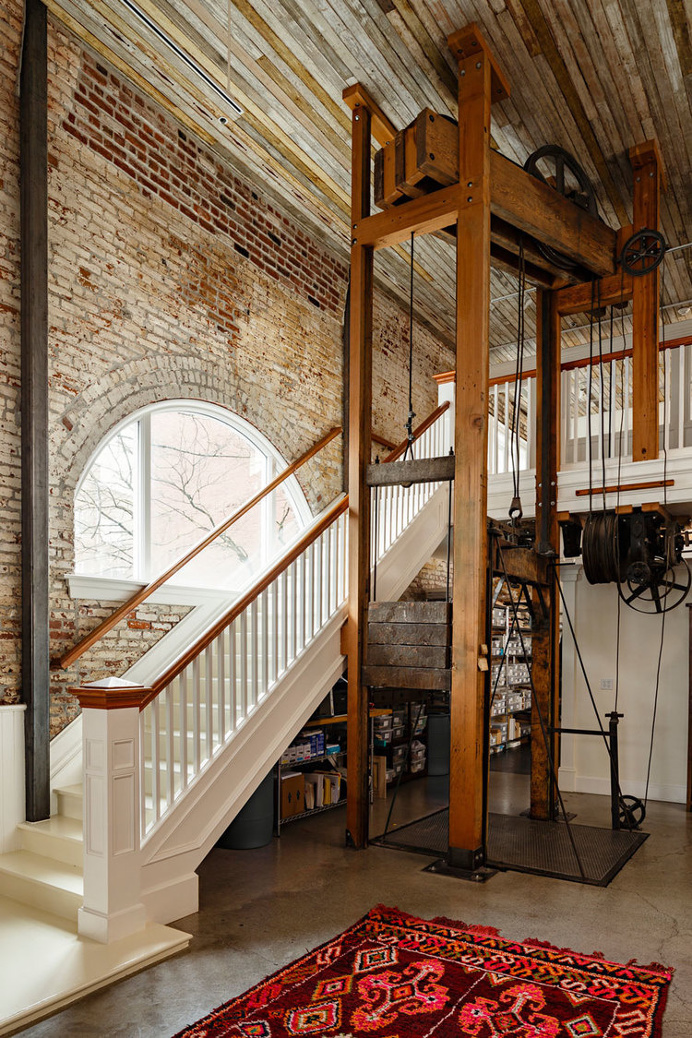 Historic Railway Building Transformed into Office by Jessica Helgerson