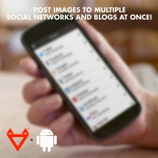 Post images to multiple social networks and blogs at once! http://www.polarfox.com #smartphone #design #tablet #photography #app #android #layout