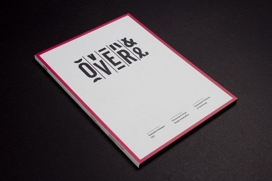Portfolio of Luke Robertson | Over & Over #aperu #luke #design #graphic #book #robertson #catalogue #typography