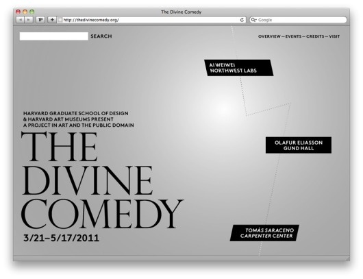 Project Projects — The Divine Comedy #website