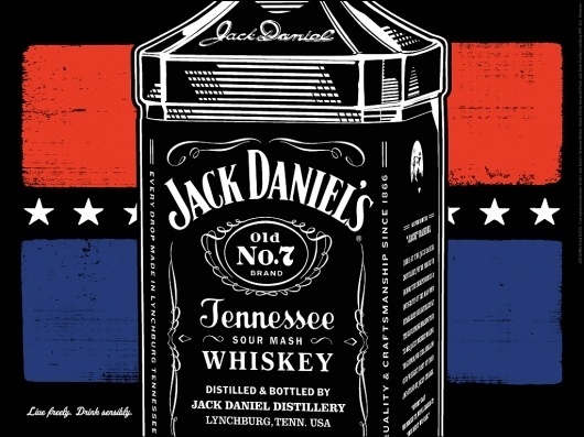 Jack Daniel's #whiskey #print #design #poster