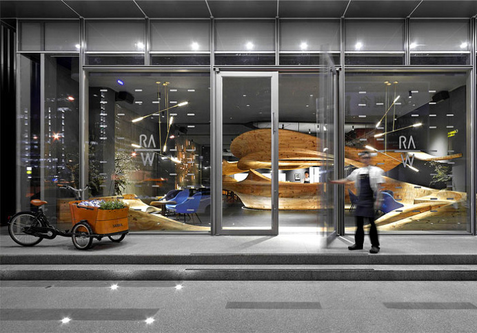 RAW Restaurant in Taipei - #decor, #interior, #restaurant,