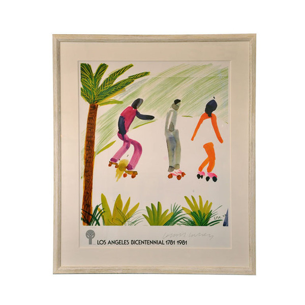 Framed and Signed Poster by David Hockney #david #hockney