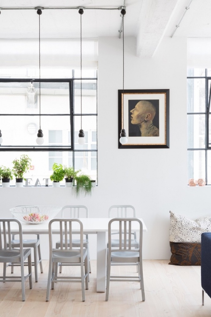 West London Loft Apartment by Nia Morrison Studio