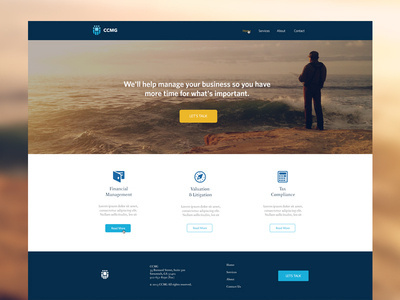 CCMG Homepage #web