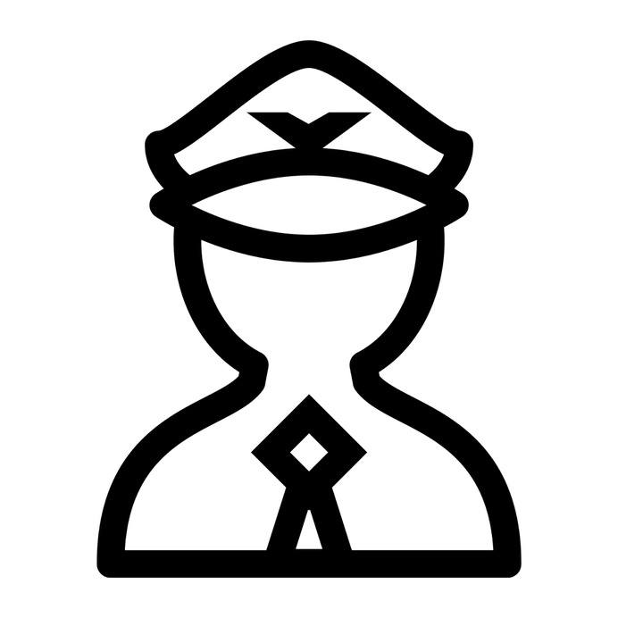 See more icon inspiration related to pilot, captain, police, profession, stick man, user and people on Flaticon.