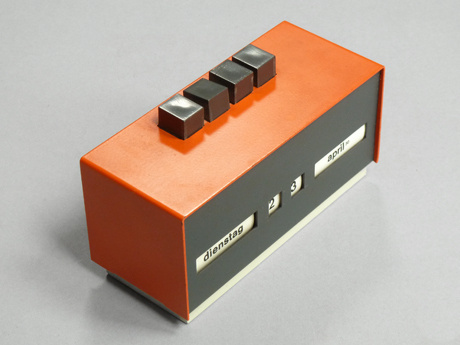Present #design #calendar #germany #industrial #vintage #1970s