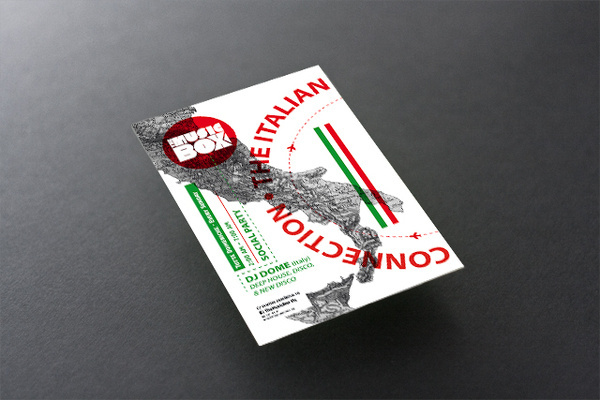 flyer-Italian Connection #voltio #flyer