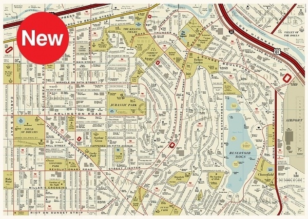 Dorothy - Film Map - Signed Limited Edition #film #dorothy #map #poster #art #type