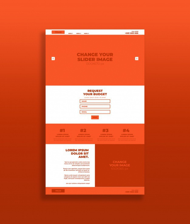 Orange landing page mockup Premium Psd. See more inspiration related to Banner, Mockup, Business, Technology, Computer, Template, Social media, Marketing, Orange, Web, Website, Internet, Social, Mock up, Landing page, Web banner, Profile, Media, Website template, Page, Site, Up, Navigation, Interface, Web site, Homepage, Landing, Destination and Mock on Freepik.