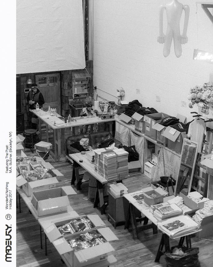 500 Wonderful Nothings packed over the weekend and shipped today. We hope to have the second half out the door by Friday. International refunds for absurd shipping sent all around. Carl Sagan looks down from above, frowning. Did you see that NYT article? And so it begins, Listen to Tom. Thank you for supporting the dysfunction, sincerely. We’re taking the entire month of January off after this. Shitsacks up next. Team Madbury