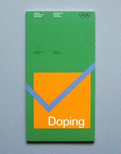 Otl Aicher 1972 Munich Olympics - Brochures #olympics #otl aicher #grid