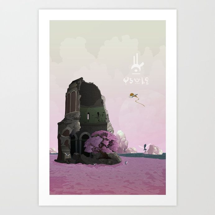 Ancient Ruins Art Print