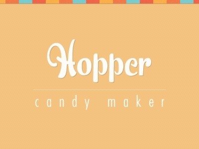 Dribbble - Hopper by Hillary Hopper #design #graphic #candy #name #hopper
