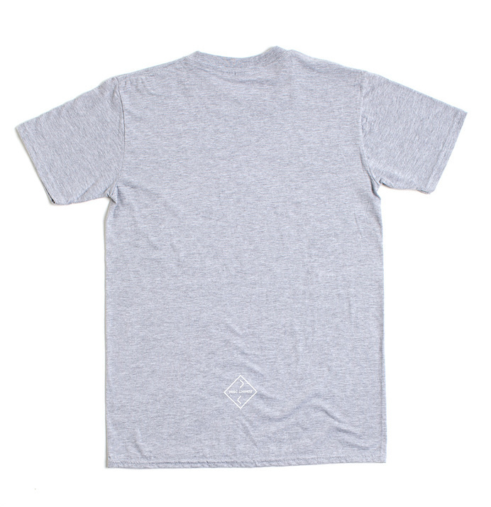 MISC THINGS — ISO — Grigio melange — (S,M,L) http://miscthings.tictail.com #melange #print #screen #printing #t-shirt #iso #grey