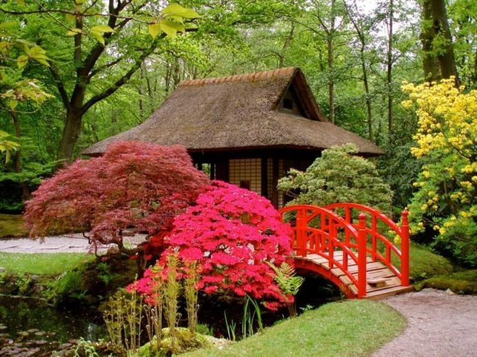 japanese gardens / www.homeworlddesign.com #garden #japanese