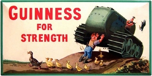 Guinness for Strength posters | David Airey, graphic designer #vintage #poster
